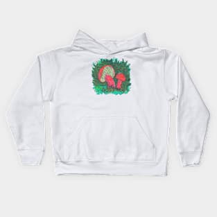 Mushrooms Kids Hoodie